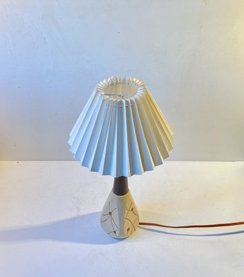 Italian Atomic Table Lamp with Brass Accents, 1950s-LCR-1259774