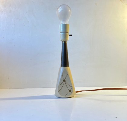 Italian Atomic Table Lamp with Brass Accents, 1950s-LCR-1259774