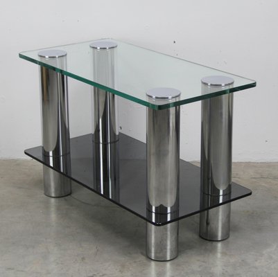 Italian Auxiliary Table with Hidden Wheels-NE-1005638