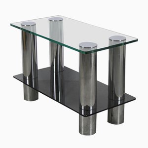 Italian Auxiliary Table with Hidden Wheels-NE-1005638