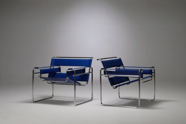 Italian B3 Wassily Chair, 1980s-HZO-2032515