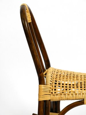 Italian Bamboo and Rattan Rocking Horse Attributed to Franco Albini, 1960s-RR-859597