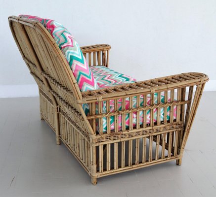 Italian Bamboo and Rattan Sofa-VNE-966152