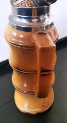 Italian Bamboo Thermos by Aldo Tura-QRS-1228712