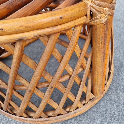 Italian Barn Bamboo Chair, 1950s-GSF-1150646