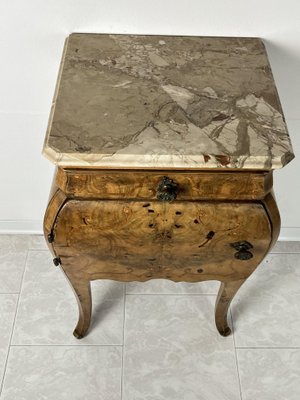 Italian Baroque Bedside Table, 1930s-YST-1765545