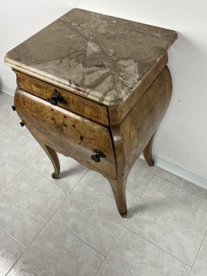 Italian Baroque Bedside Table, 1930s-YST-1765545