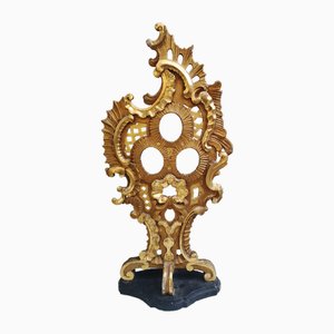 Italian Baroque Giltwood Monstrance Reliquary-NAD-1812897