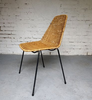 Italian Basket Chair by Gian Franco Legler-LCV-1796586