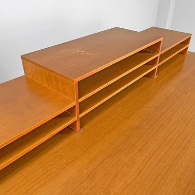 Italian Bauhaus Style Wood Desk by Frank Lloyd Wright for Cassina, 1996-GDD-2020934