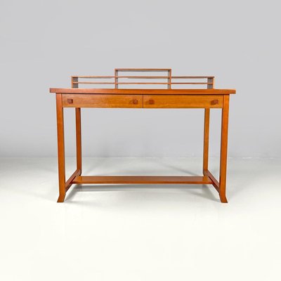 Italian Bauhaus Style Wood Desk by Frank Lloyd Wright for Cassina, 1996-GDD-2020934