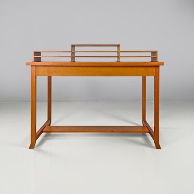 Italian Bauhaus Style Wood Desk by Frank Lloyd Wright for Cassina, 1996-GDD-2020934