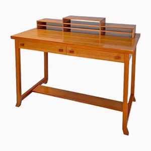 Italian Bauhaus Style Wood Desk by Frank Lloyd Wright for Cassina, 1996-GDD-2020934