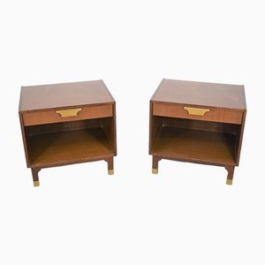 Italian Bedside Tables, 1970s, Set of 2-AOL-1088820