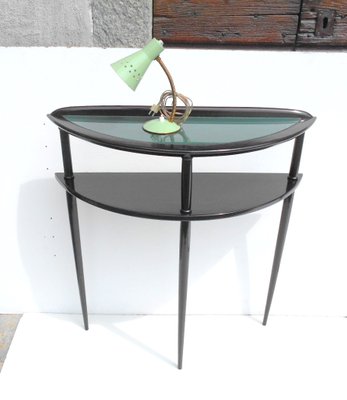 Italian Beech Console Table, 1950s-EI-300006