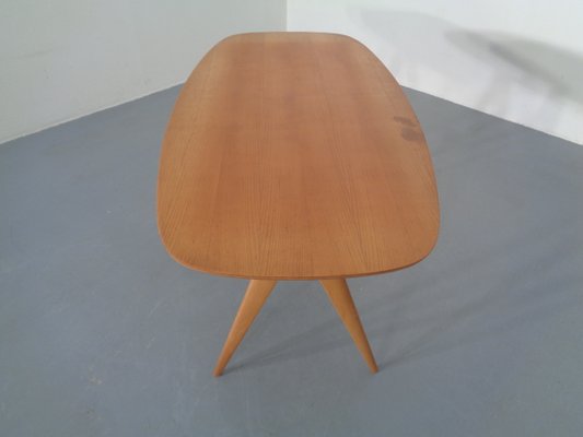 Italian Beech Side Table, 1960s-RDW-730429