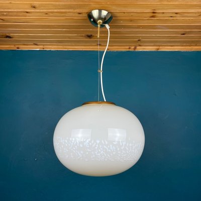 Italian Beige Murano Pendant Lamp from Vetri Murano, 1970s-WQC-1368386