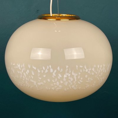 Italian Beige Murano Pendant Lamp from Vetri Murano, 1970s-WQC-1368386