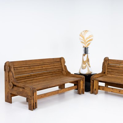 Italian Benches, 1960s, Set of 2-VEI-1430817