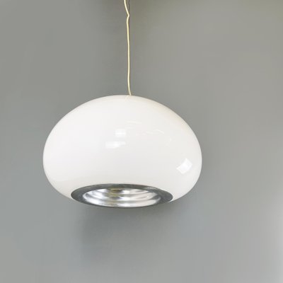 Italian Black and White Ceiling Light attributed to Fratelli Castiglioni for Flos, 1970s-GDD-1781071