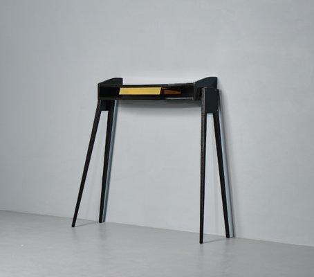 Italian Black Console Table, 1950s-KJ-2020654