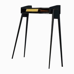 Italian Black Console Table, 1950s-KJ-2020654