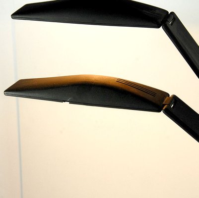 Italian Black Desk Lamps by M. Barbaglia & M. Colombo, 1980s. Set of 2-GIW-1772729