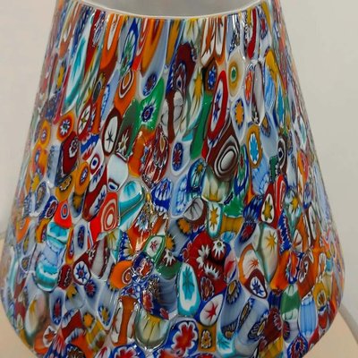 Italian Blown Murano Glass Table Lamp with Murrina Decoration-HWV-1123122