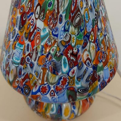 Italian Blown Murano Glass Table Lamp with Murrina Decoration-HWV-1123122