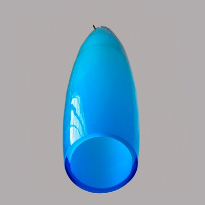 Italian Blue Pendants in Murano Glass by Alessandro Pianon for Vistosi, 1960s-HWV-1320503