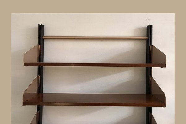 Italian Bookcase with Adjustable Shelves from Feal, 1960s-DPP-1245719