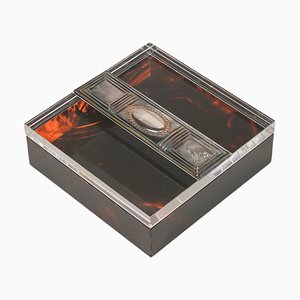 Italian Box with Tortoiseshell Effect, 1980s-LYQ-1731287