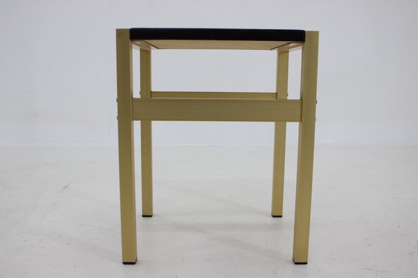 Italian Brass and Glass Side Table, 1960s-TZ-1449407