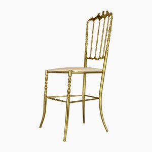 Italian Brass Chair Model Chiavari ,1950s-AOU-1719278