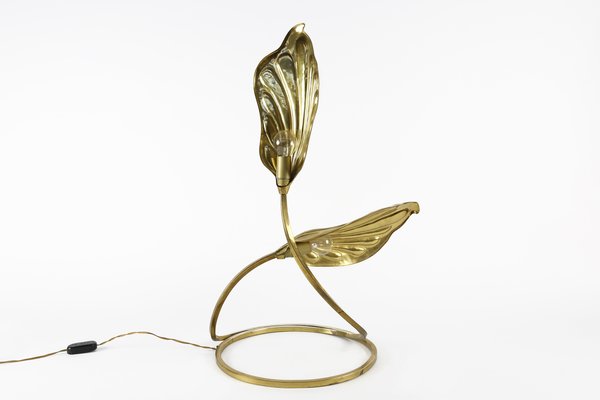 Italian Brass Desk Lamp by Carlo Giorgi & Tommaso Barbi for Bottega Gadda, 1960s-UAK-947796