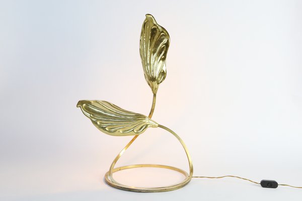 Italian Brass Desk Lamp by Carlo Giorgi & Tommaso Barbi for Bottega Gadda, 1960s-UAK-947796