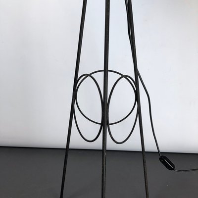 Italian Brass Floor Lamp from Stilnovo, 1950s-OT-859513