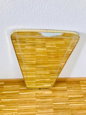 Italian Brass Mirror, 1960s-PUK-555414