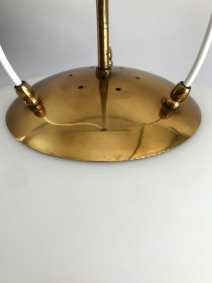 Italian Brass Model 1104 Chandelier from Stilnovo, 1950s-CC-949699