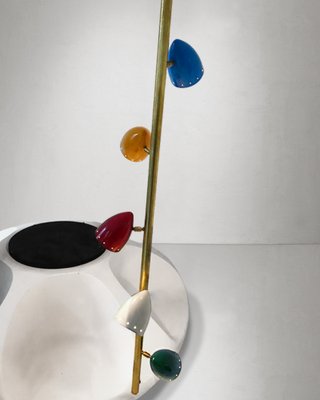 Italian Brass Pendant Lamp, 1960s-WLO-1438332