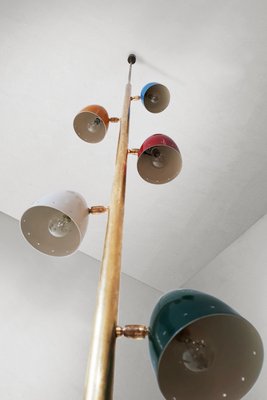 Italian Brass Pendant Lamp, 1960s-WLO-1438332