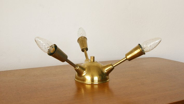 Italian Brass Sputnik Lamp-UMB-1152845