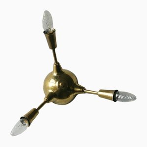 Italian Brass Sputnik Lamp-UMB-1152845