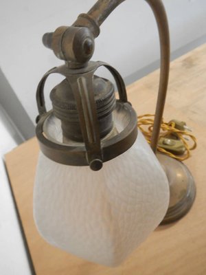 Italian Brass Table Lamp, 1920s-WWQ-592449