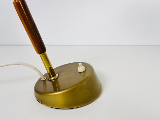 Italian Brass Table Lamp in the Style of Stilnovo, Italy, 1960s-PUK-1448553