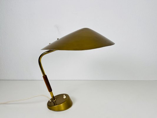 Italian Brass Table Lamp in the Style of Stilnovo, Italy, 1960s-PUK-1448553