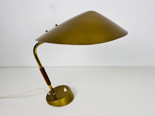 Italian Brass Table Lamp in the Style of Stilnovo, Italy, 1960s-PUK-1448553