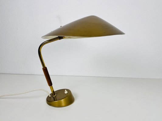 Italian Brass Table Lamp in the Style of Stilnovo, Italy, 1960s-PUK-1448553