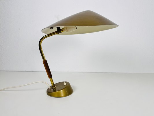 Italian Brass Table Lamp in the Style of Stilnovo, Italy, 1960s-PUK-1448553