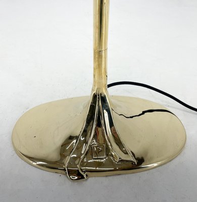 Italian Brass Torchiere Floor Lamp, 1970s-TZ-1451692